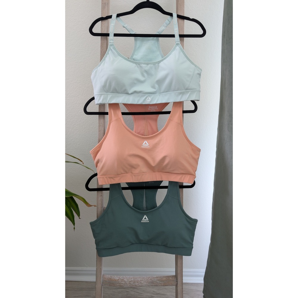 3 Reebok Sports Bras, size XXL